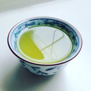 sabores en el té verde japonés