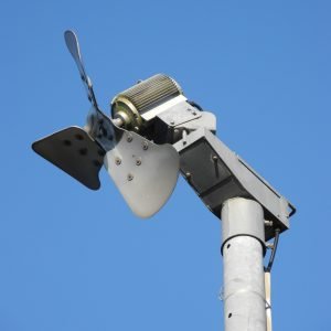 ventiladores en los campos de té