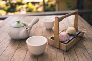 a qué horas se toma el té en Japón