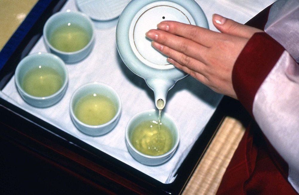 el té verde coreano